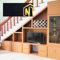 Xưởng Nội Thất Ngọc Thịnh Long Thành, Nhơn Trạch - Mẫu tủ cầu thang thông minh, hữu ích nhất
